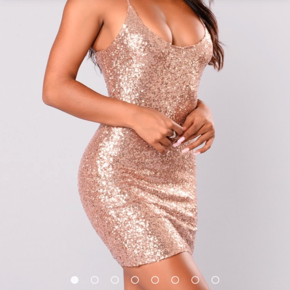 Fashion Nova sequin dress